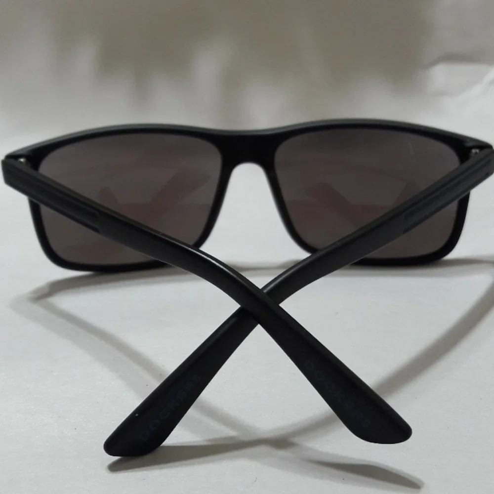 Dockers Unisex Sunglasses Blue Lens Black Frame UVA-UVA Protection…